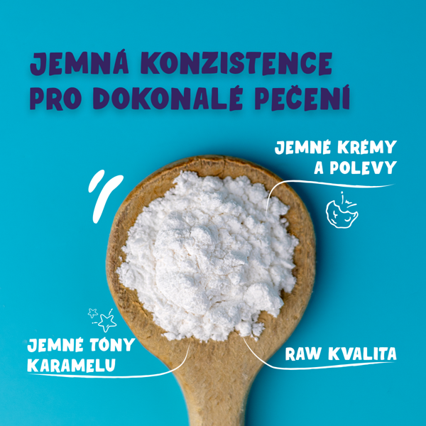 Třtinový cukr moučkový USP